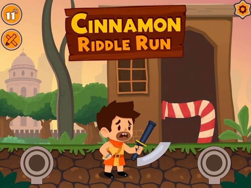 Cinnamon Riddle Run gameplay screenshot